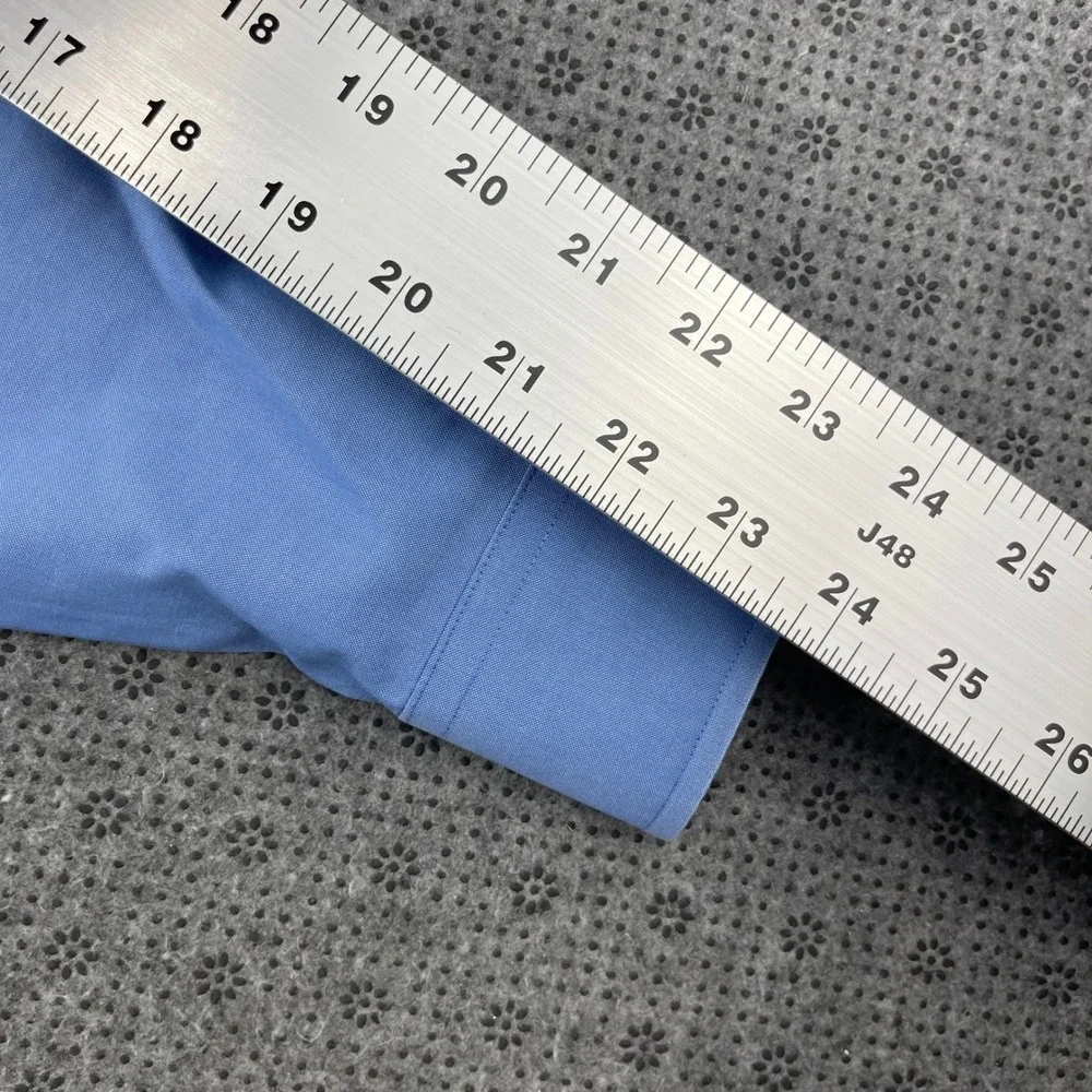 Brooks Brothers 1818 Regent Fit Light Blue Non-Iron Cotton Dress Shirt 15-2/3